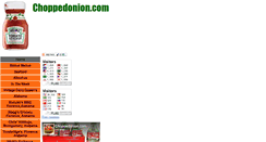 Desktop Screenshot of choppedonion.com