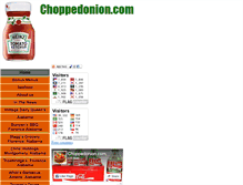 Tablet Screenshot of choppedonion.com